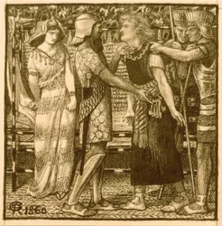 Joseph wird vor Potiphar beschuldigt