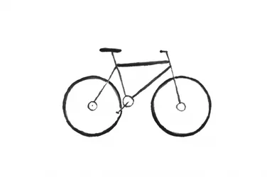 Einfache Fahrradskech