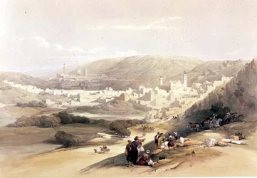 Hebron, 18. März 1839, Tafel 55 aus Band II von 