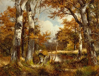 Ein Bach in Warwickshire