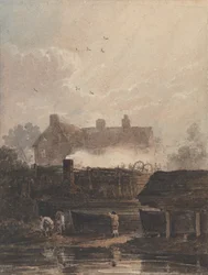 Bootsbau - Werft in Birmingham