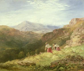 Heuernte, Snowdon, 1847