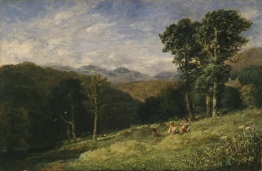 Heuernte bei Conway