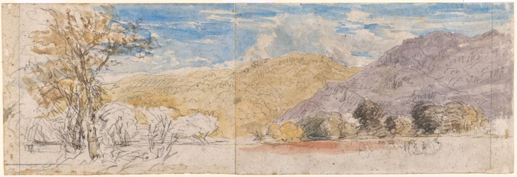 Gebirgslandschaft, Nordwales