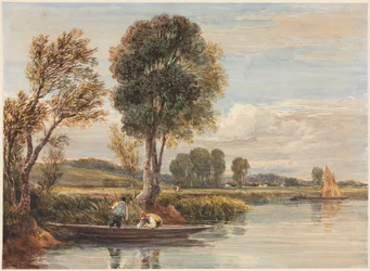 Auf der Themse, um 1827-1829