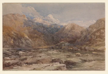 Flusslandschaft in Wales