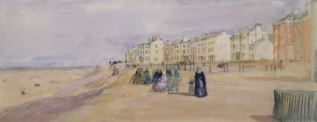 Die Strandpromenade in Blackpool
