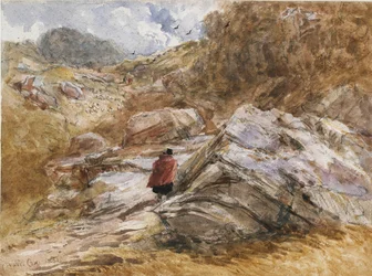 Gebirgspass bei Bettws-y-Coed