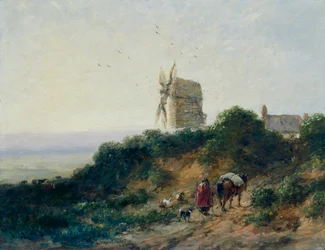 Der Weg zur Mühle, 1849