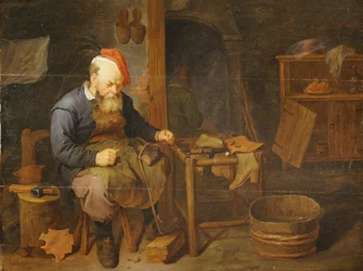 Ein Schuhmacher