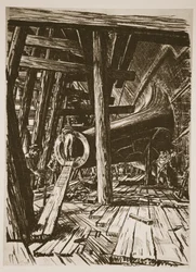Ein Wellenbrecher, Illustration aus 
