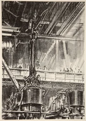 In der Maschinenwerkstatt, Illustration aus 