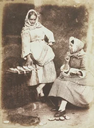Newhaven Fischweiber, Jeanie Wilson und Annie Linton, 1845