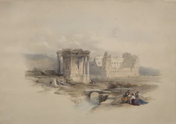 Runder Tempel in Baalbek