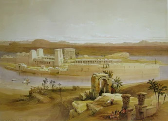 David Roberts Tempelinsel Philae
