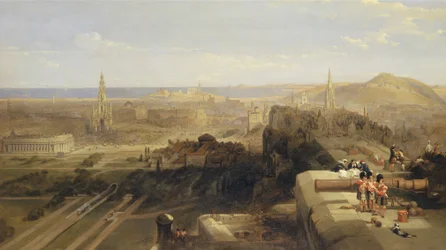 Edinburgh vom Schloss aus