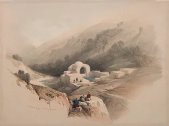 Brunnen von Hiob, Tal von Hinnom, 1839