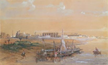 Luxor am Nil, 1839