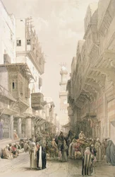 Moschee El Mooristan, Kairo, aus Ägypten und Nubien, Bd. 3
