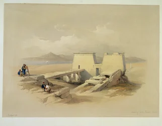 Tempel bei Wadi Sabona, Nubien