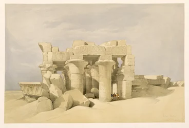 Tempel von Sobek und Haroeris in Kom Ombo, aus 