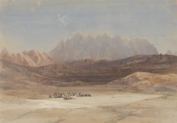 Die Ebene von El Raheh, Berg Sinai
