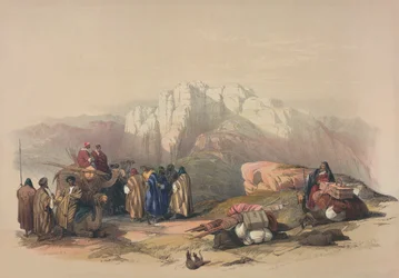 Grab von Aaron, aus 