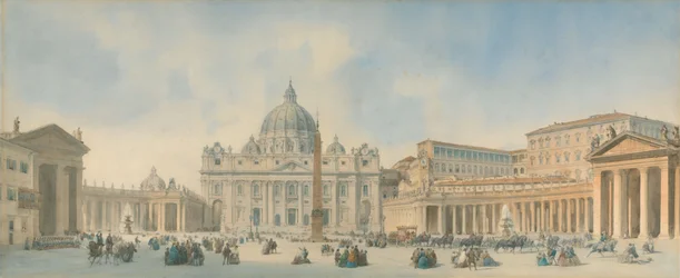 Ansicht von St. Peter, Rom