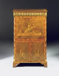 Neoklassizistischer Sekretär, ca. 1775