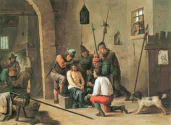 Die Dornenkrönung Mann der Schmerzen