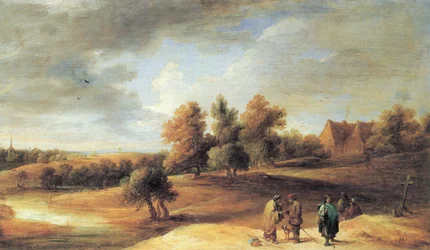 Landschaft mit Zigeunern
