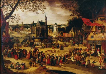 Kermis, um 1600-1605
