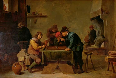 Backgammon-Spieler, ca. 1640-45