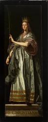 Pfarrkirche (Parochiekerk Onze-Lieve-Vrouw). Innenraum. Gemälde. Triptychon. David Teniers der Ältere. Rückseite. Christiana.