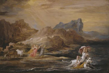 Die Entführung der Europa, 1654-56