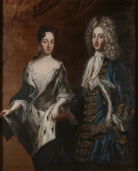 Friedrich IV. (1671-1702), Herzog von Holstein-Gottorf, und seine Gemahlin Hedwig Sophia (1681-1708), schwedische Prinzessin
