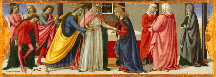 Die Hochzeit der Jungfrau, ca. 1479