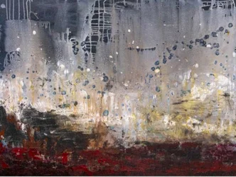Dynamische Abstrakte Landschaft