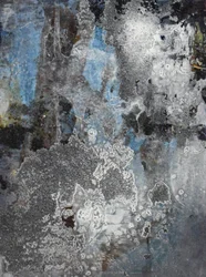 Verwittertes Blau-Grunge