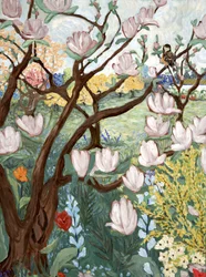 Magnolienbaum, 2019