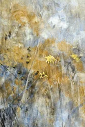 Abstrakte Wiesenblumen