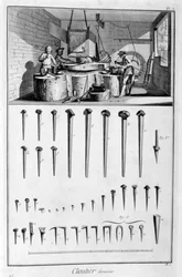 Nagelschmied, 1751-1777