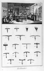 Blechschmied, 1751-1777