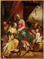 Die mystische Hochzeit der heiligen Katharina von Siena
