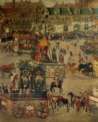 Der Ommeganck in Brüssel am 31. Mai 1615: Detail des Triumphs von Isabella von Spanien