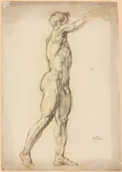 Studie einer männlichen Figur