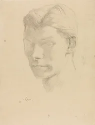 Porträt eines Mannes, ca. 1906-08