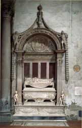 Grab von Carlo Marsuppini, Kanzler der Florentinischen Republik