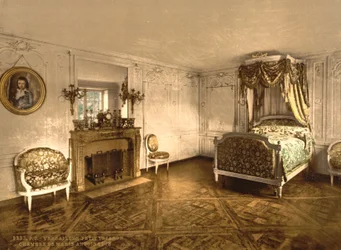 Petit Trianon, Versailles, Zimmer von Marie Antoinette, ca. 1890-1900