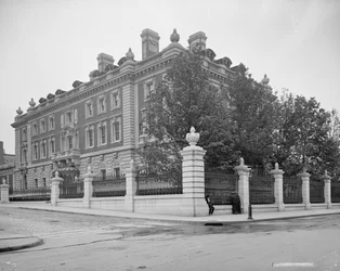 Wohnsitz von Andrew Carnegie, New York, ca. 1903